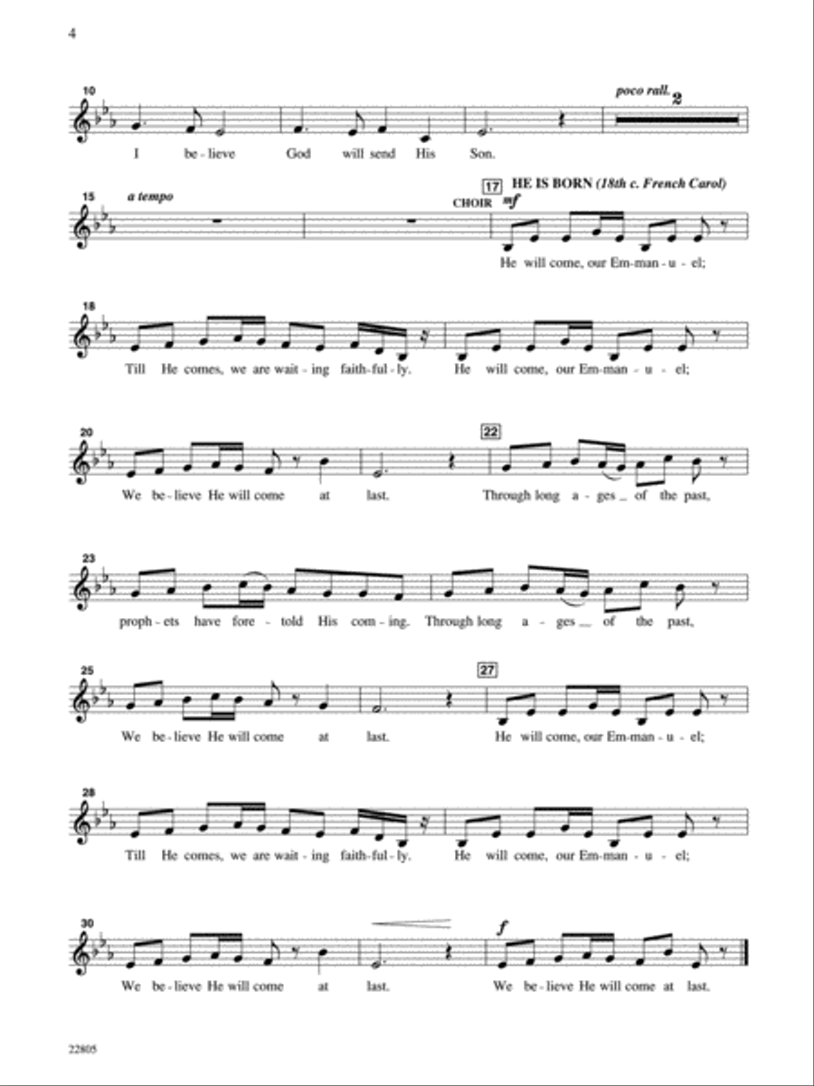 'Twas the Year Before Christmas (Accompaniment/Performance CD) Choir scores gallery preview page 4