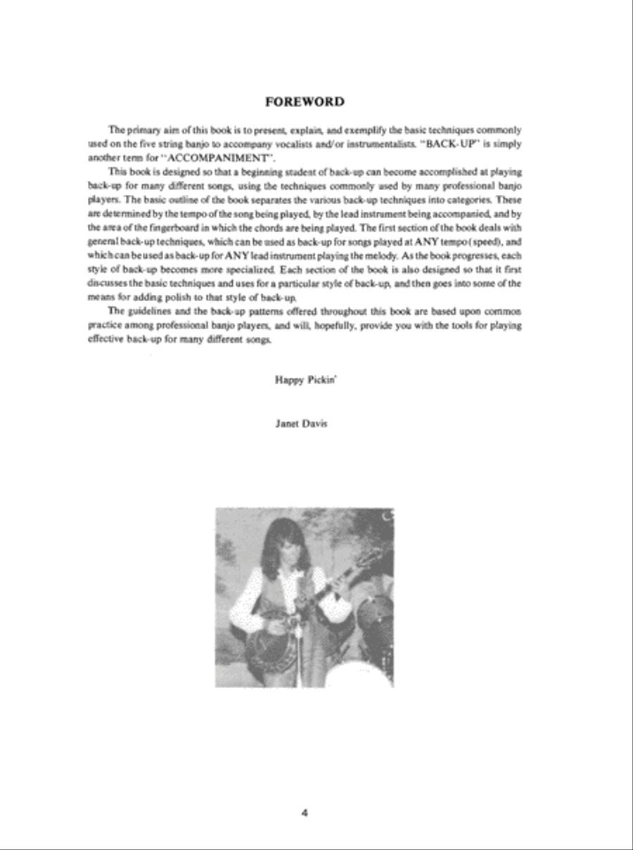 Back-Up Banjo Banjo scores gallery preview page 6