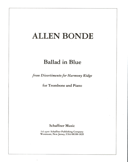 Ballad in Blue from Harmony Ridge