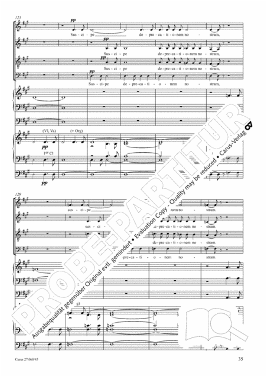 Messe a quatre voix 4-Part scores gallery preview page 36