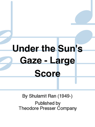 Book cover for Under The Sun's Gaze