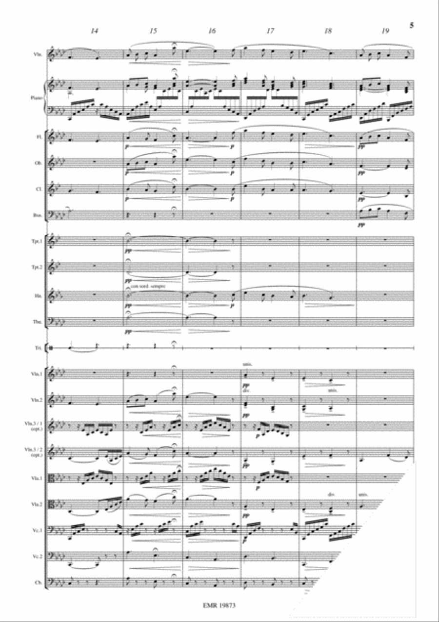 O mio babbino caro Orchestra scores gallery preview page 5