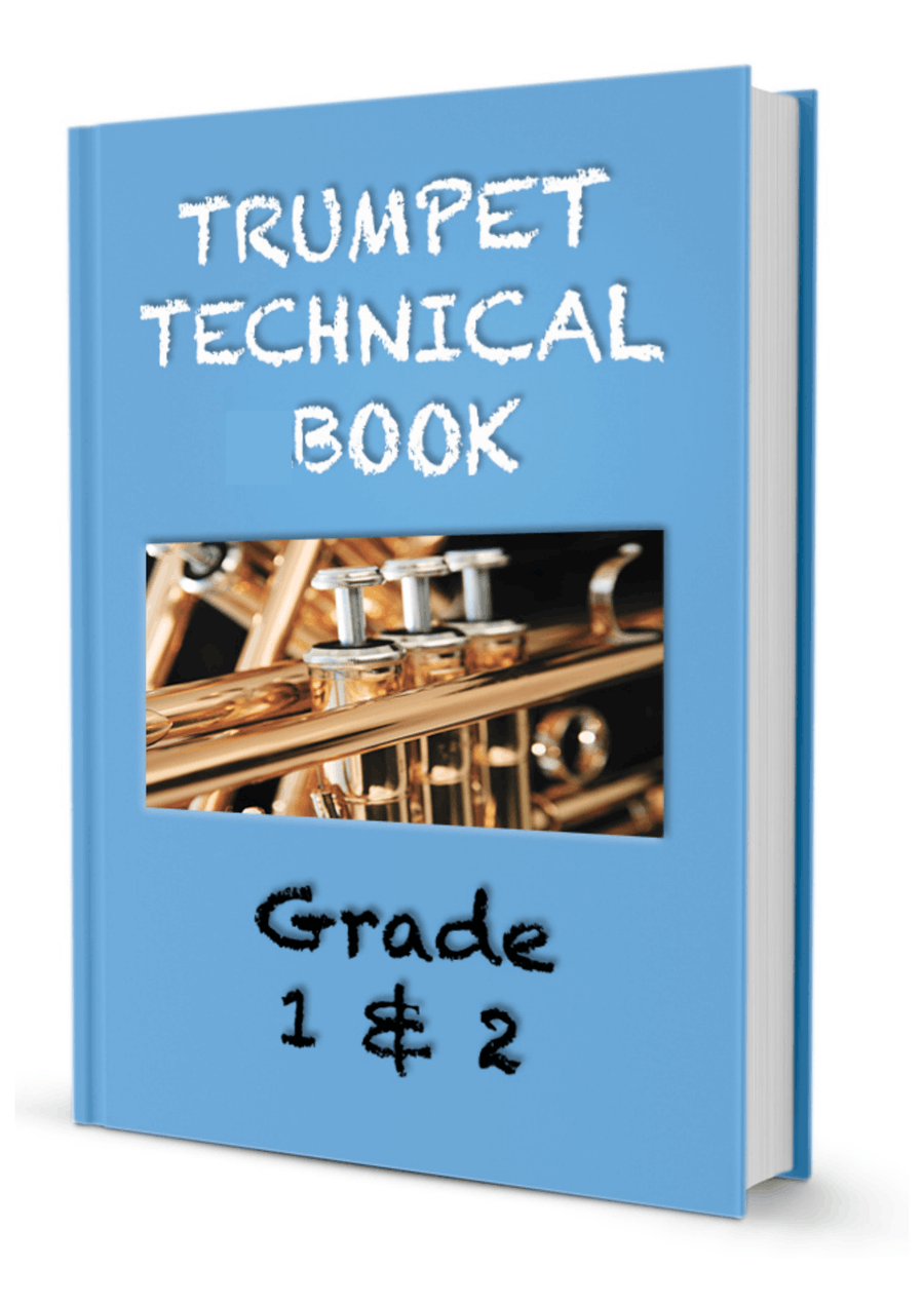 AMEB Compatible Trumpet Scales Grade 1 and 2 Trumpet Solo scores gallery preview page 1