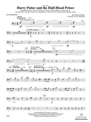 Harry Potter and the Half-Blood Prince, Suite from: 2nd Trombone