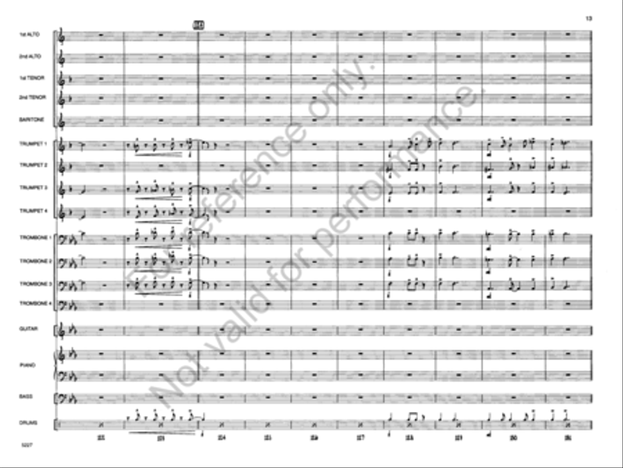 Avalon Jazz Ensemble scores gallery preview page 14