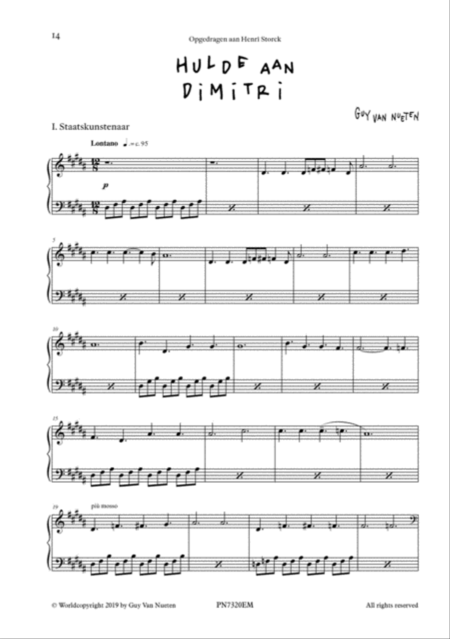 Contact for Piano Solo (Album) Piano Solo scores gallery preview page 3