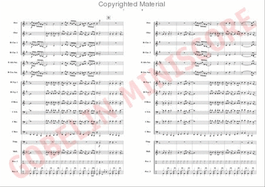 Jingle Bells Concert Band scores gallery preview page 4