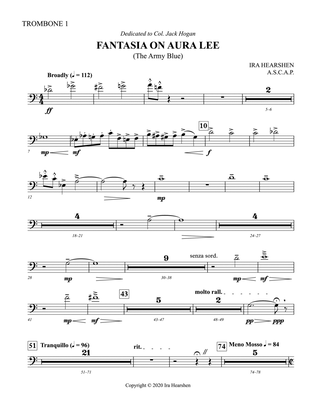Fantasia on Aura Lee: 1st Trombone
