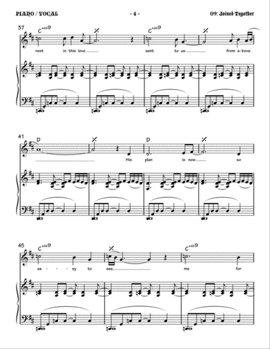 Joined Together Joined Together Small Ensemble scores gallery preview page 4