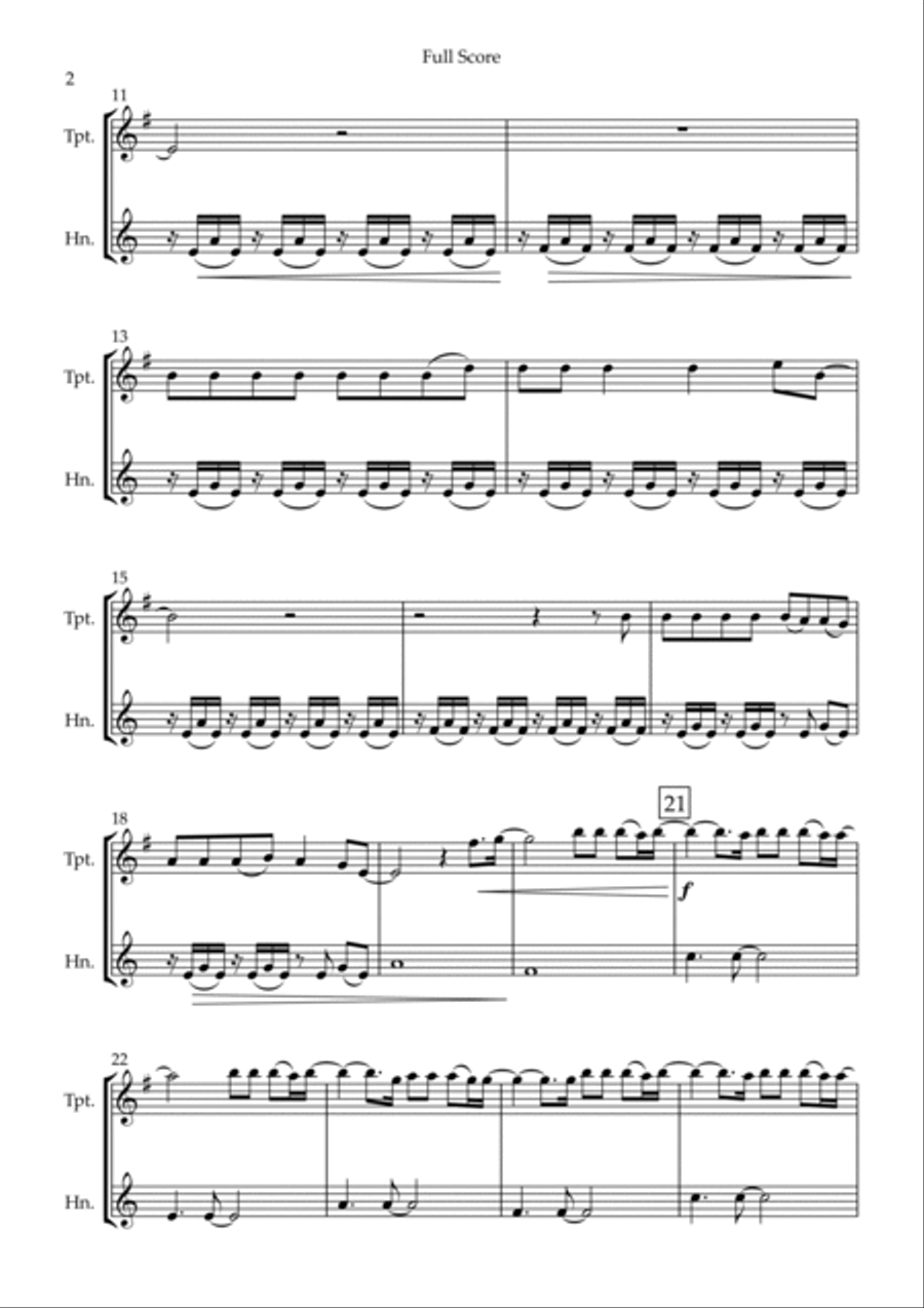 You Say Brass Duet scores gallery preview page 2