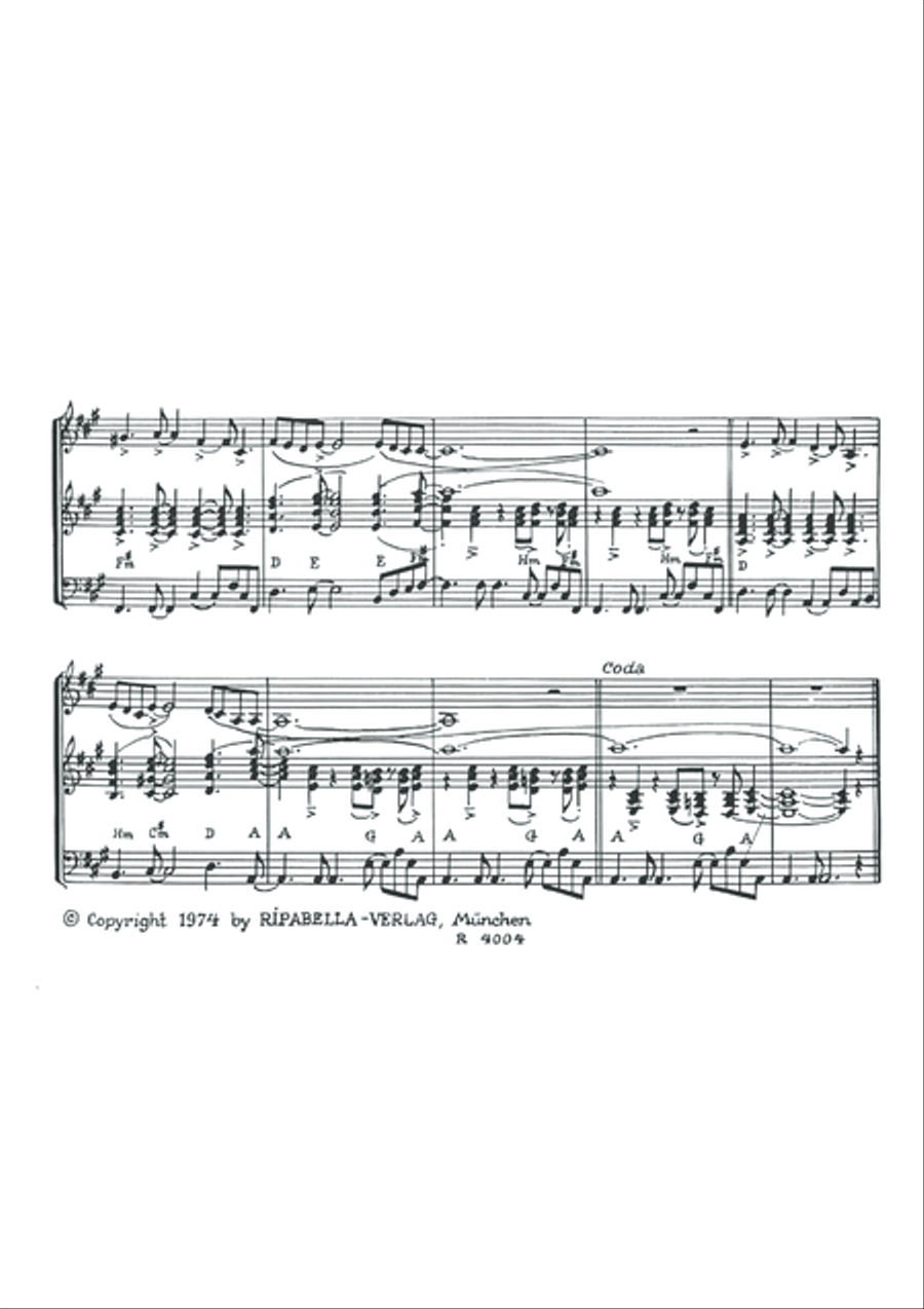The Lights in my Valley Piano Solo scores gallery preview page 4