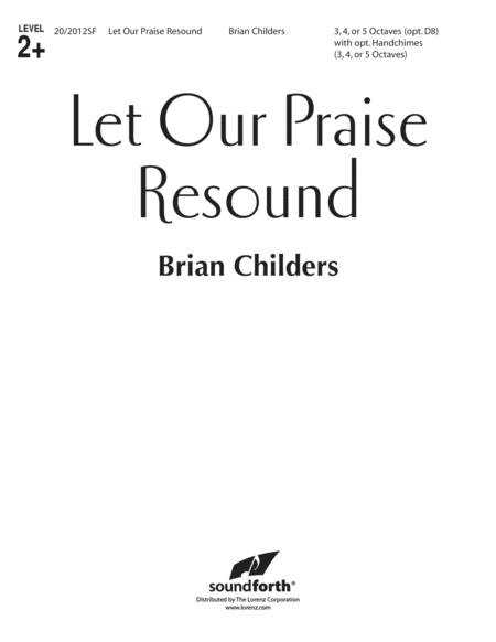 Let Our Praise Resound
