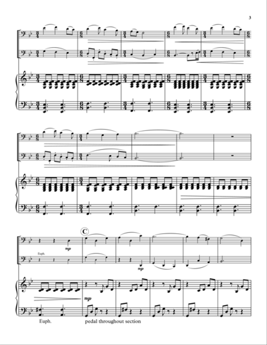 Every Day an Alleluia Every Day an Alleluia Brass Duet scores gallery preview page 3
