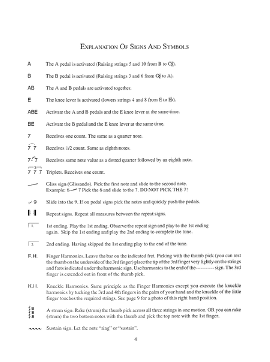 Gospel Pedal Steel Guitar Steel Guitar scores gallery preview page 5