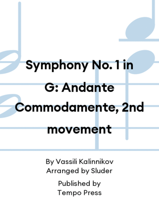Symphony No. 1 in G: Andante Commodamente, 2nd movement