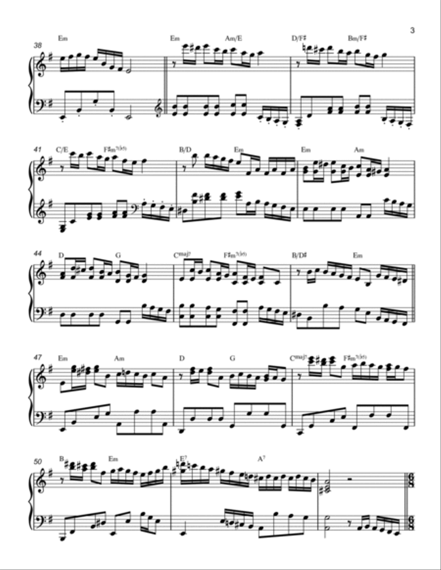 Kiki's Delivery Service Piano Solo scores gallery preview page 3