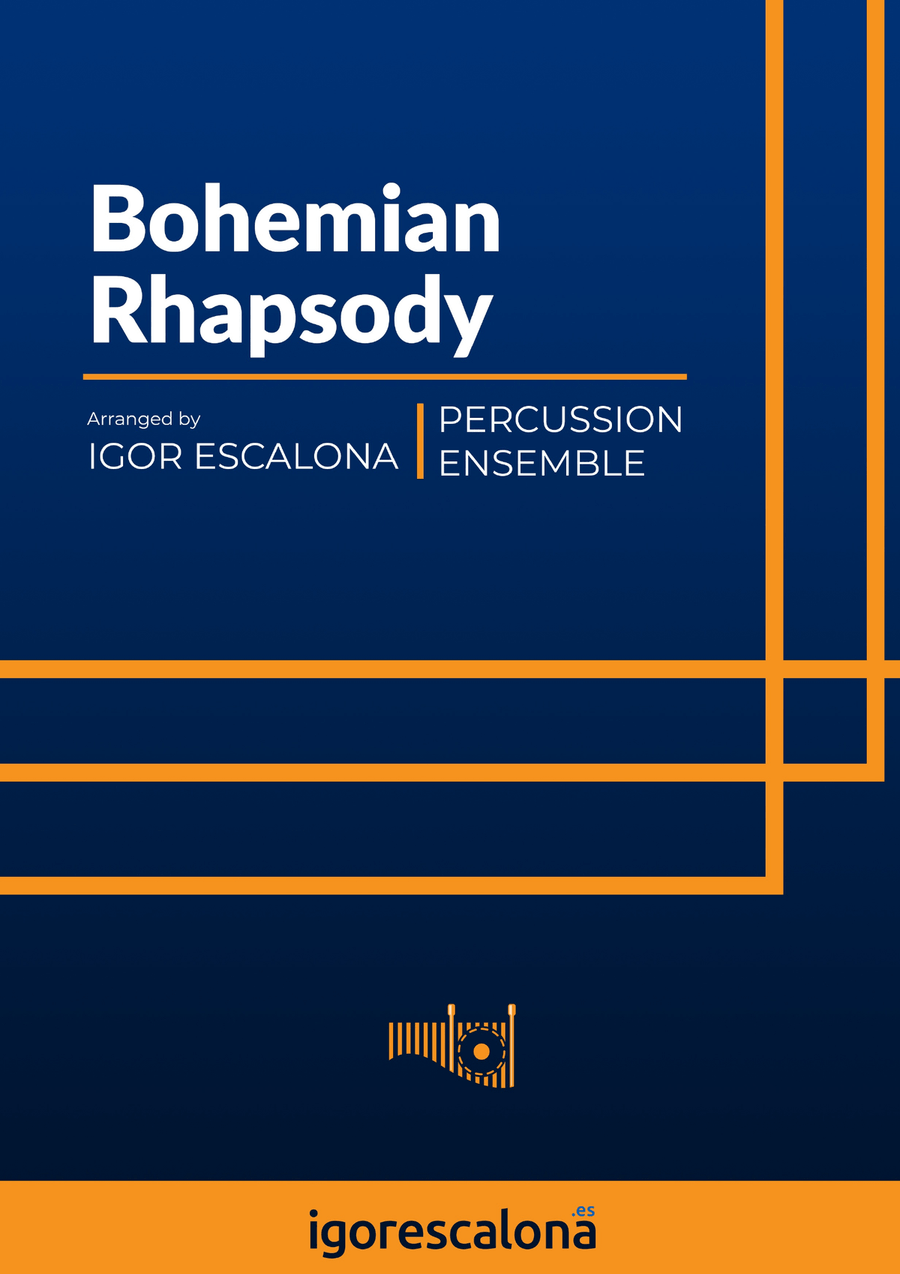 Bohemian Rhapsody Bohemian Rhapsody Percussion Ensemble scores gallery preview page 1