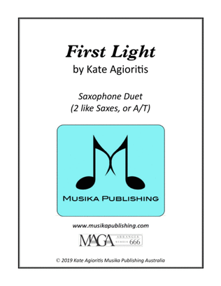 First Light - Saxophone Duet