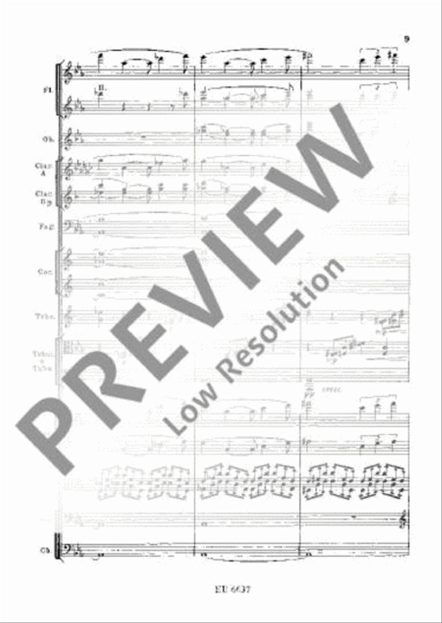 Symphony No. 2 C minor Orchestra scores gallery preview page 18