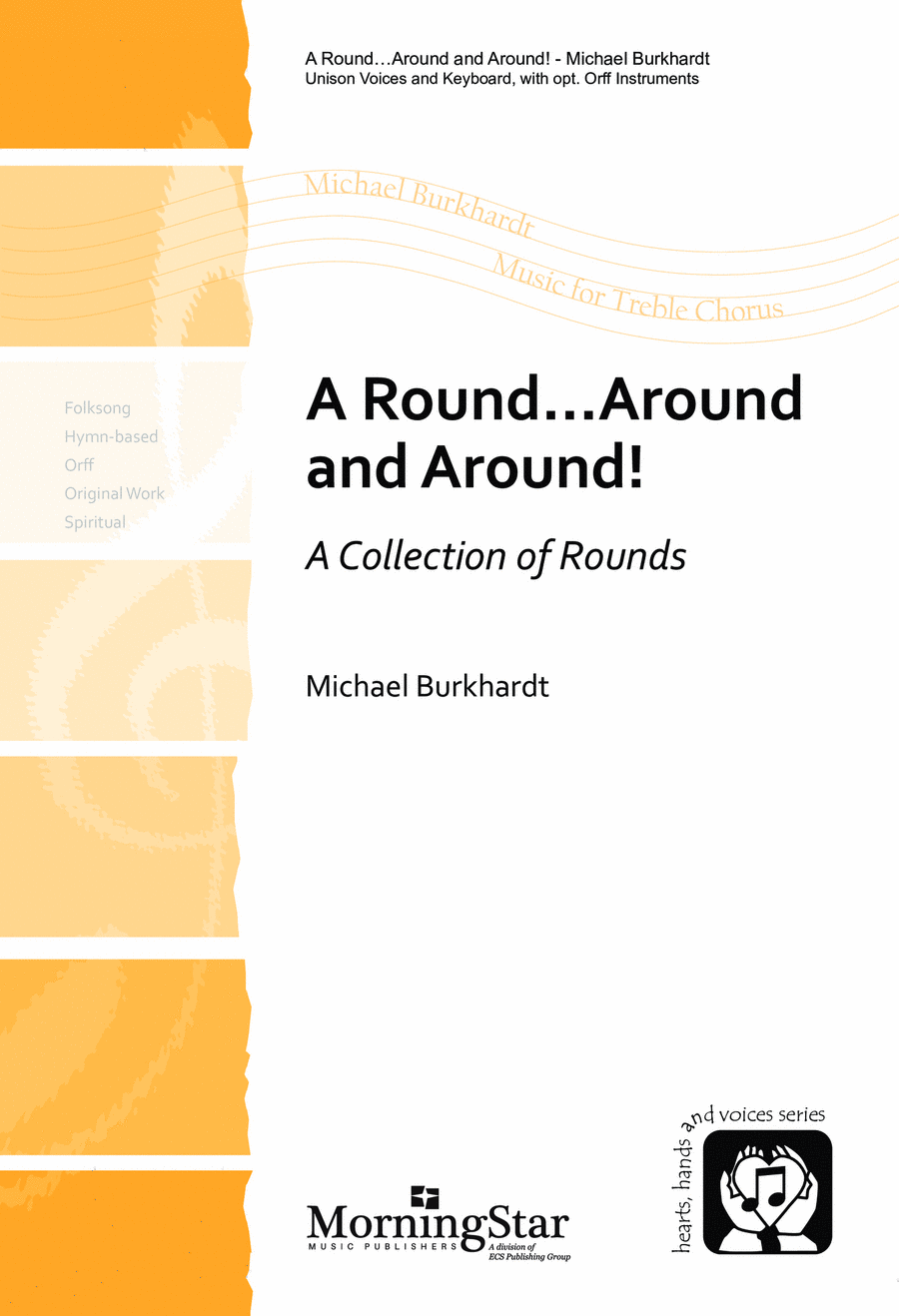 A Round...Around and Around! Unison Choir scores gallery preview page 1