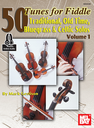 Book cover for 50 Tunes for Fiddle Volume 1