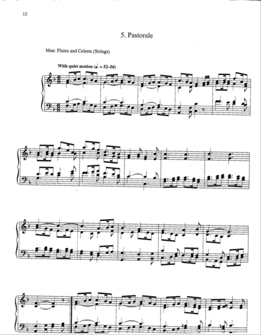 Partita on Now Thank We All Our God Organ scores gallery preview page 5