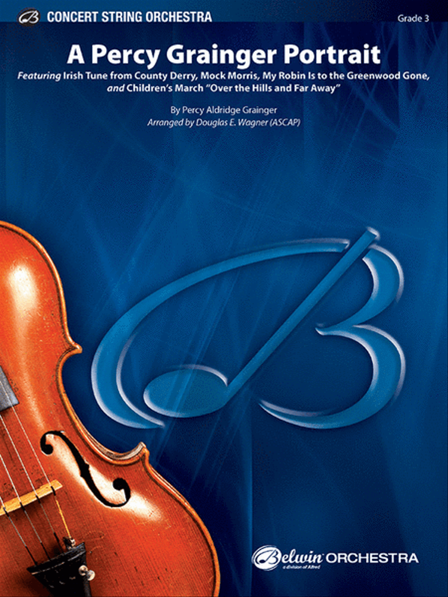 A Percy Grainger Portrait String Orchestra scores gallery preview page 1