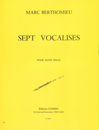Book cover for Vocalises (7)