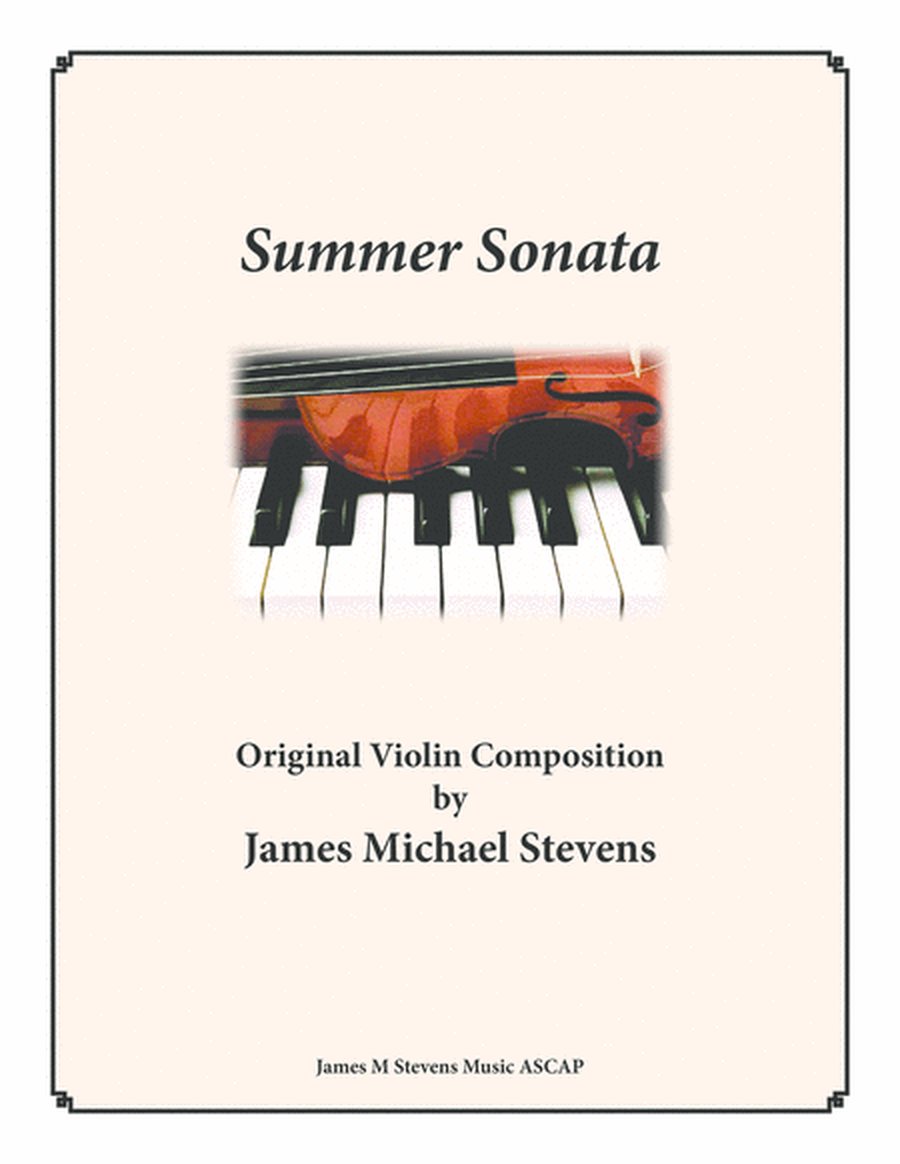 Summer Sonata (Romantic Violin & Piano) image number null