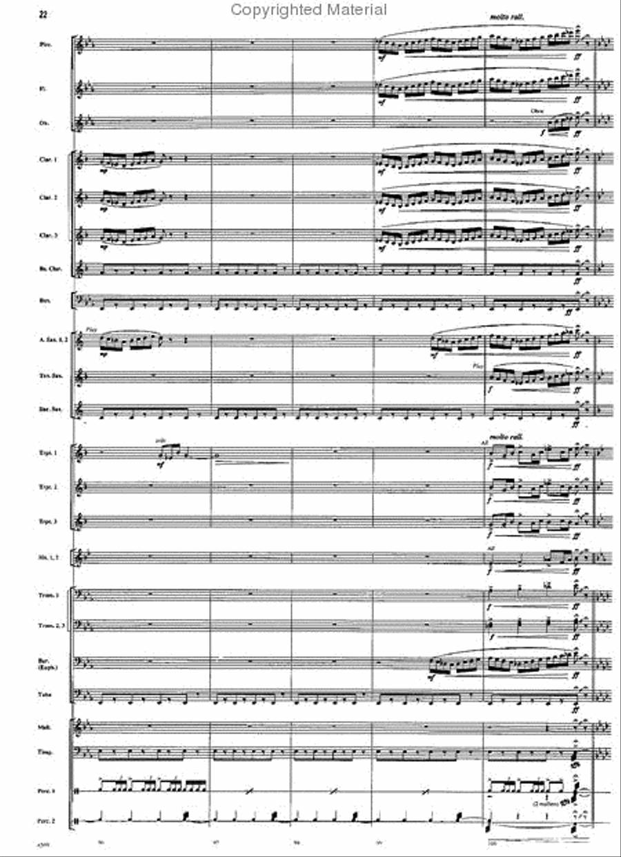 A Vision of Majesty Concert Band scores gallery preview page 21