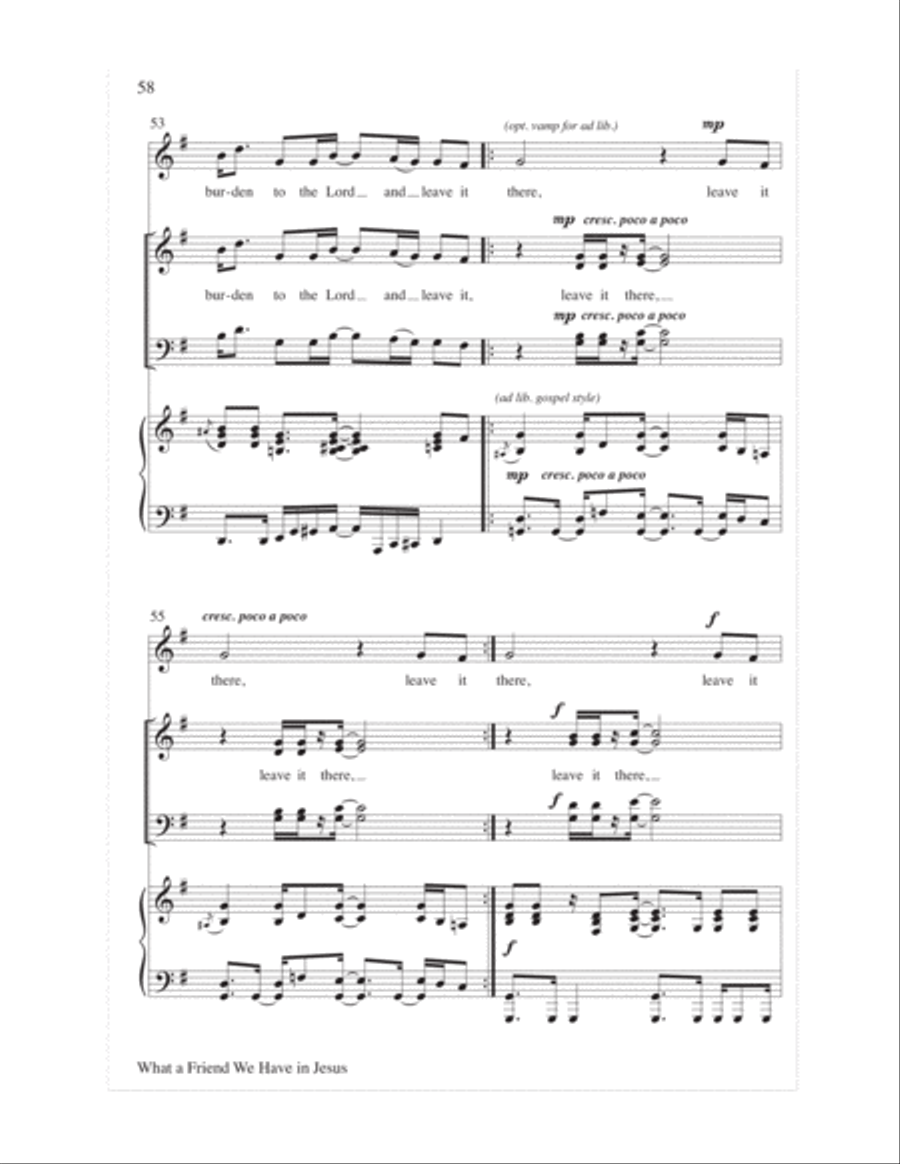 Let the Children Sing 4-Part scores gallery preview page 60