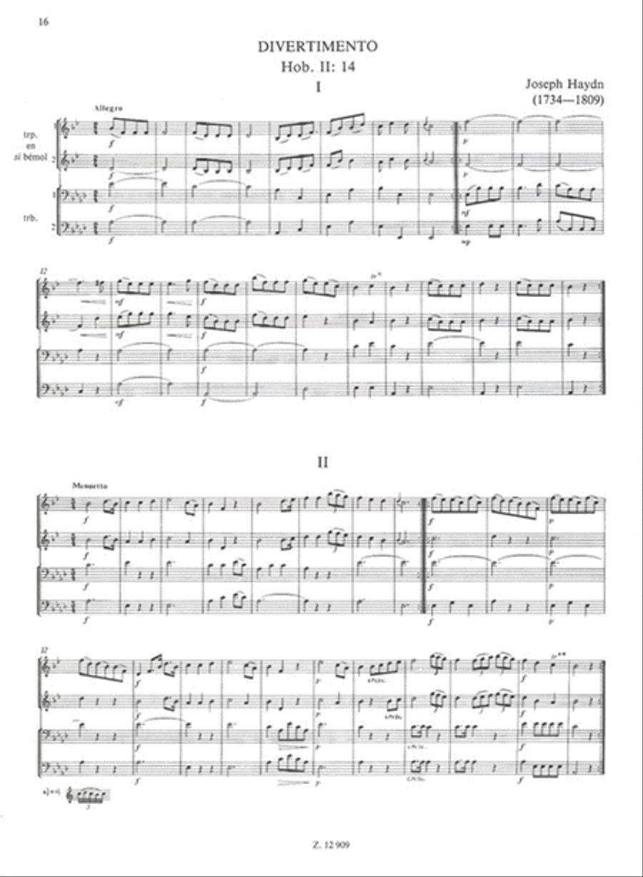 Einführung in die Praxis des gemeinsamen Musiziere Brass Band scores gallery preview page 2