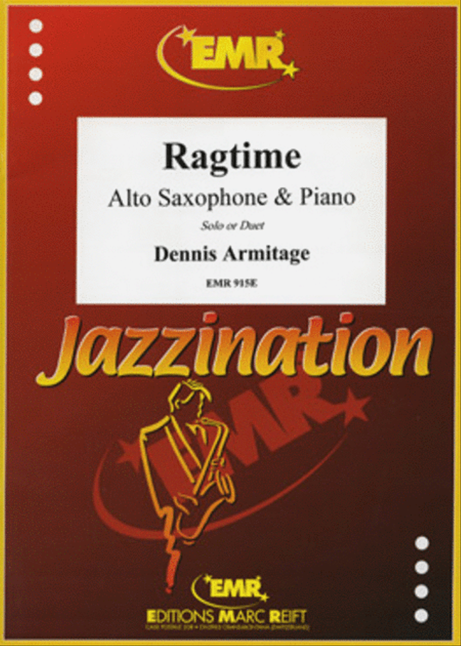 Ragtime Alto Saxophone scores gallery preview page 1