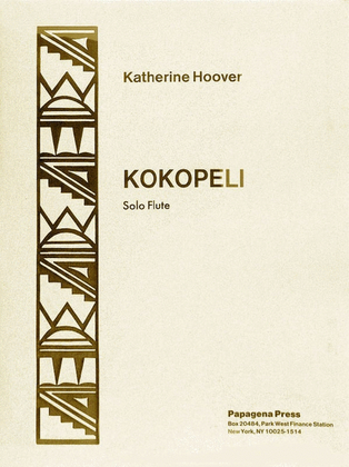 Book cover for Hoover - Kokopeli Flute Solo
