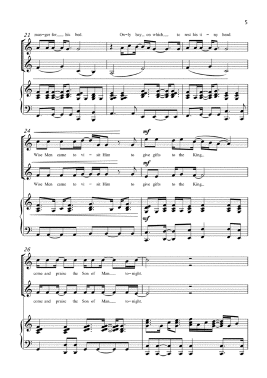 Born Tonight SA scores gallery preview page 5