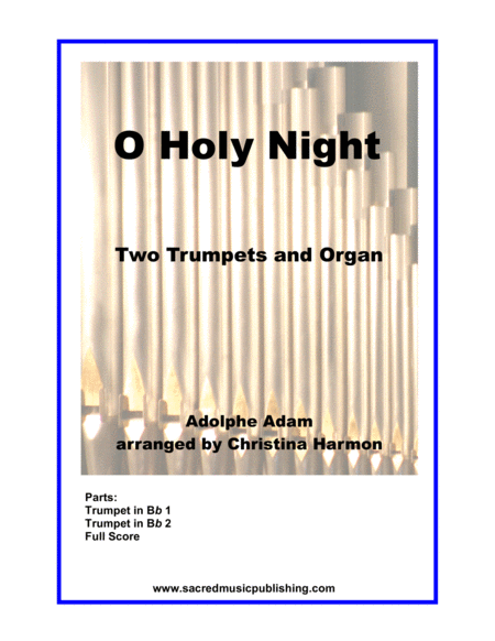 O Holy Night - Two Trumpets and Organ image number null