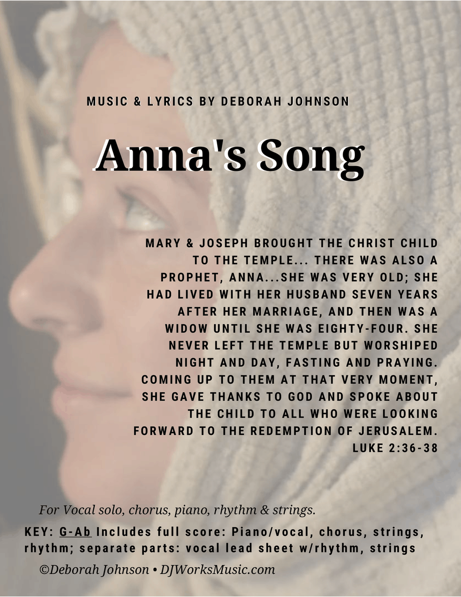 Anna's Song - G-Ab (low) SA scores gallery preview page 1