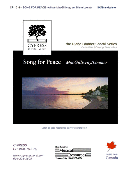 Song for Peace (SATB)