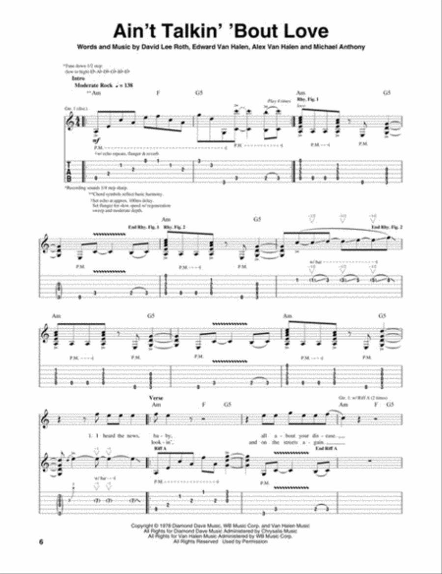 Guitar Tab White Pages Volume 3 Electric Guitar scores gallery preview page 3