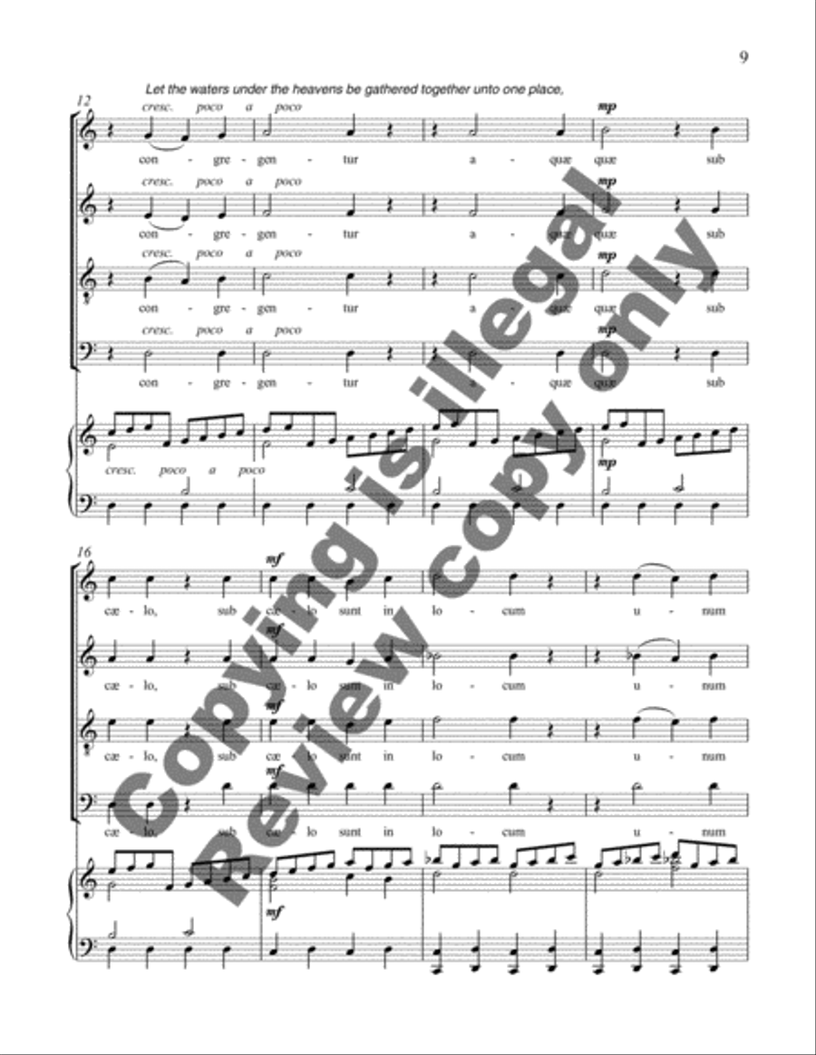 Earth Songs: 1. Et inluminent terram Divisi scores gallery preview page 5