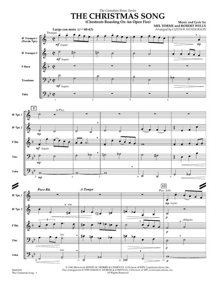 The Christmas Song (Chestnuts Roasting) - Full Score