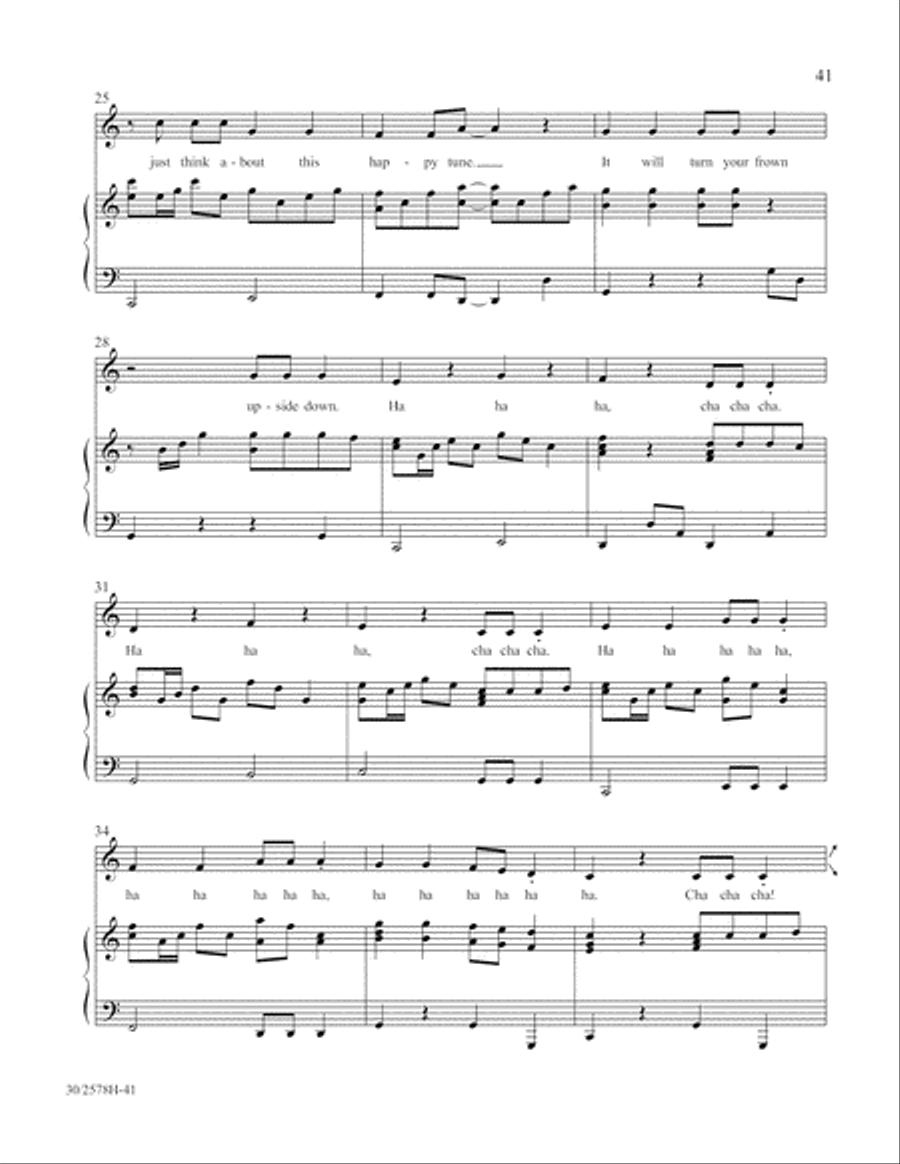 The World of Rhythm Unison Choir scores gallery preview page 42