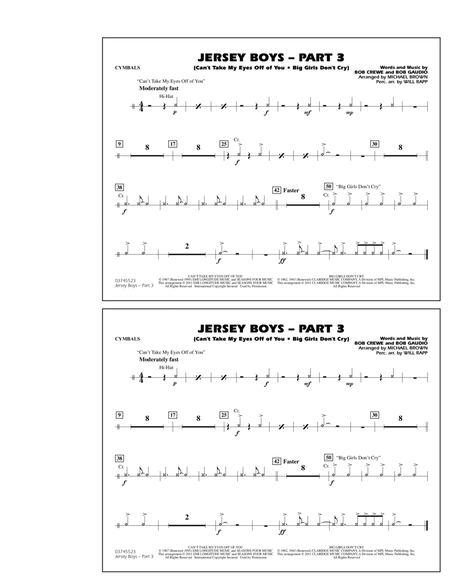 Jersey Boys: Part 3 - Cymbals