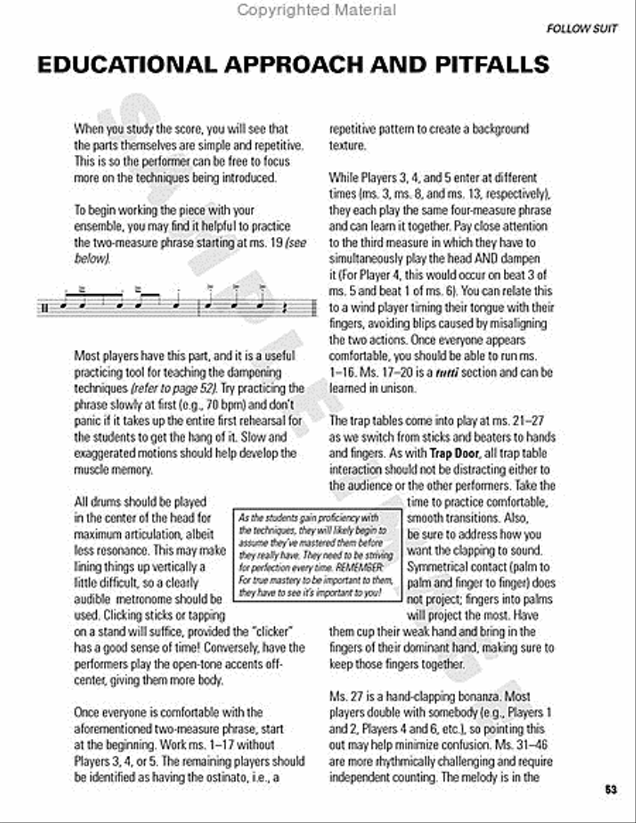 Beyond Basic Percussion Percussion scores gallery preview page 23