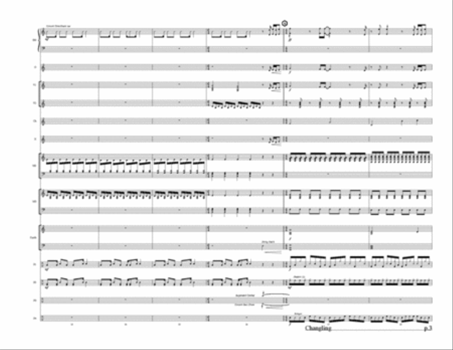 Changeling Set of Parts scores gallery preview page 2