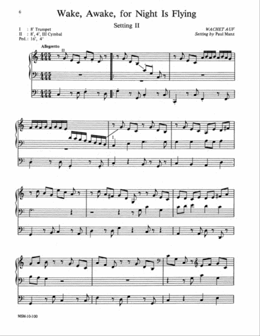 Improvisations for the Christmas Season, Set 1 Organ scores gallery preview page 4