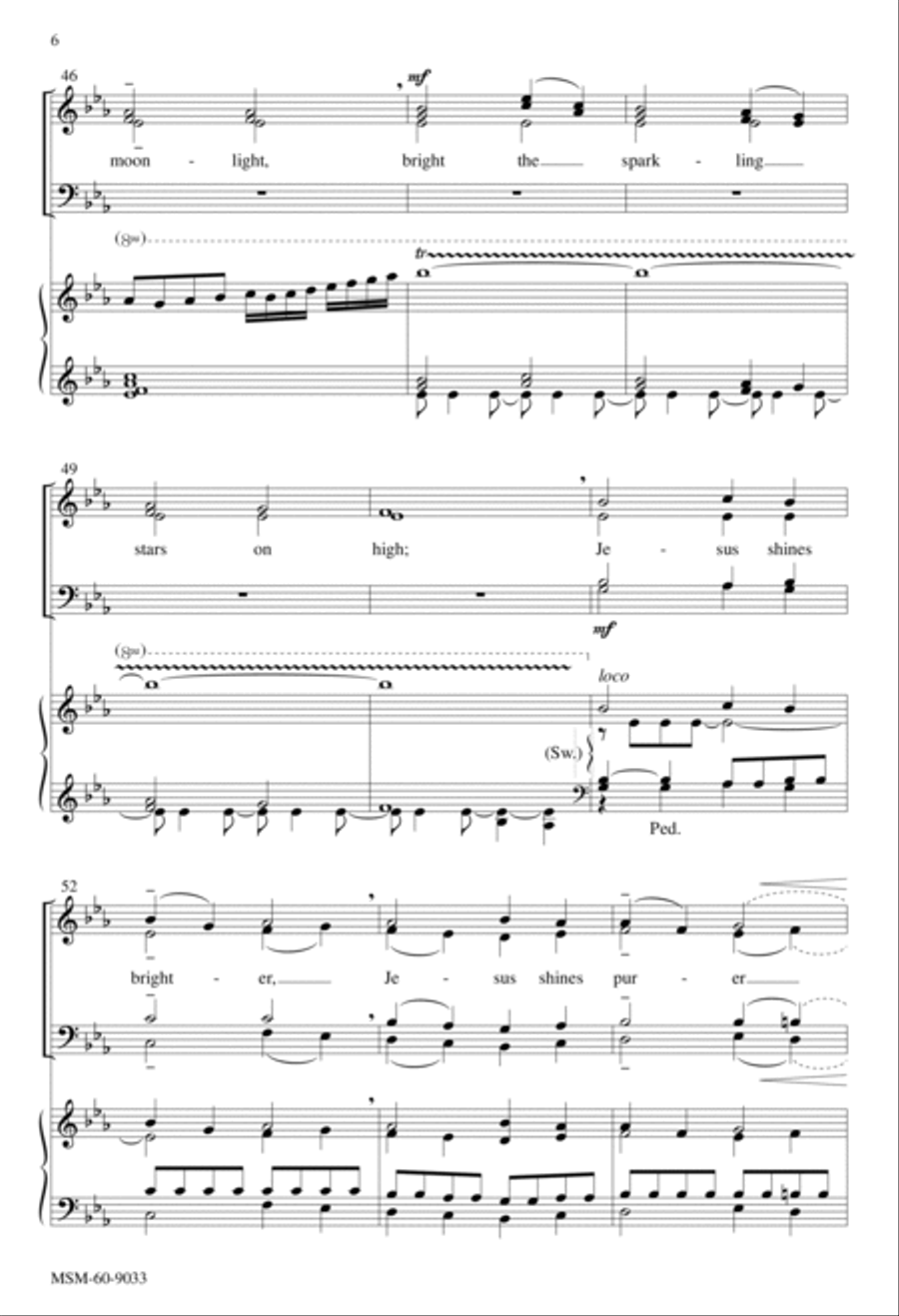 Beautiful Savior 4-Part scores gallery preview page 6