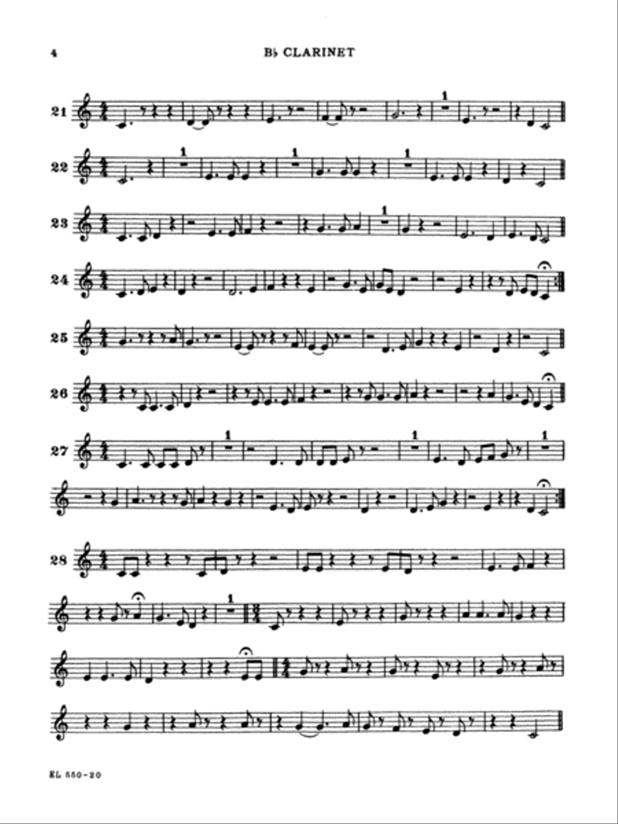 101 Rhythmic Rest Patterns Concert Band Methods scores gallery preview page 3