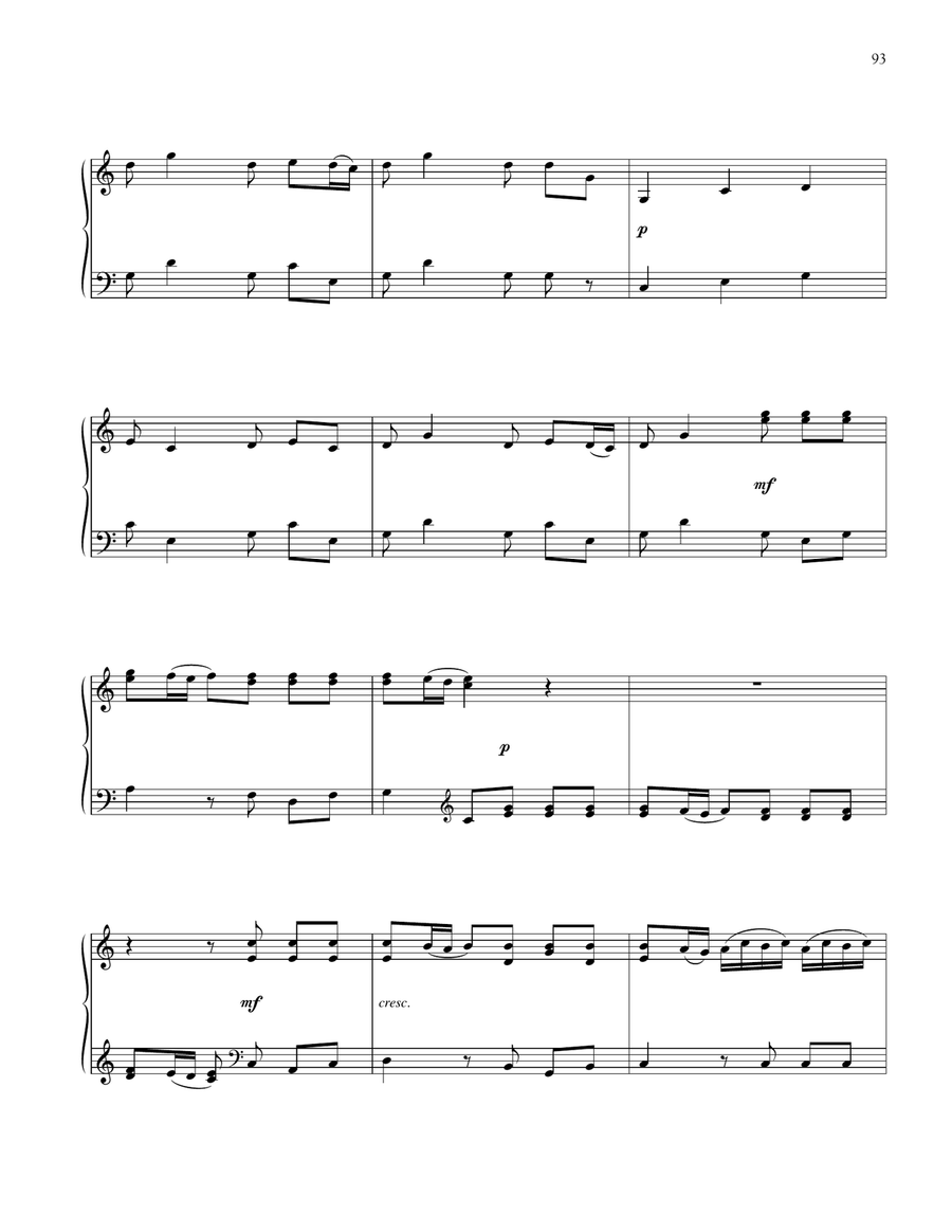 Allegro Maestoso Allegro Maestoso Piano Solo scores gallery preview page 2