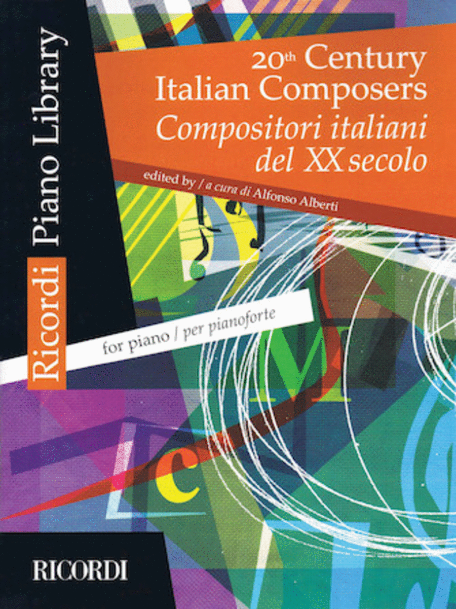 20th Century Italian Composers Piano Solo scores gallery preview page 1